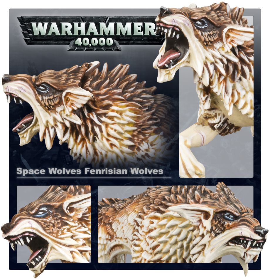 GW 935 Space Marines - Space Wolves Loups Fenrissiens