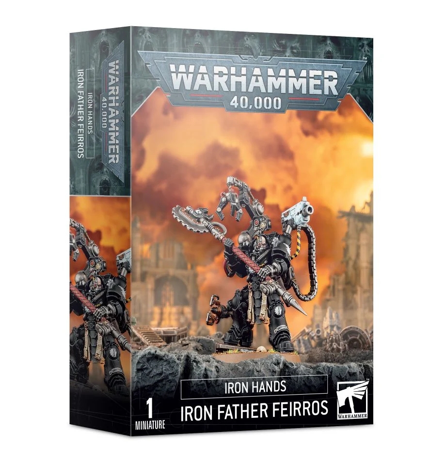 GW 951 Space Marines - Iron Hands Révérend de Fer Feirros