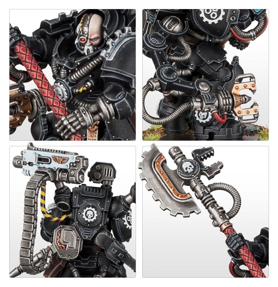 GW 951 Space Marines - Iron Hands Révérend de Fer Feirros