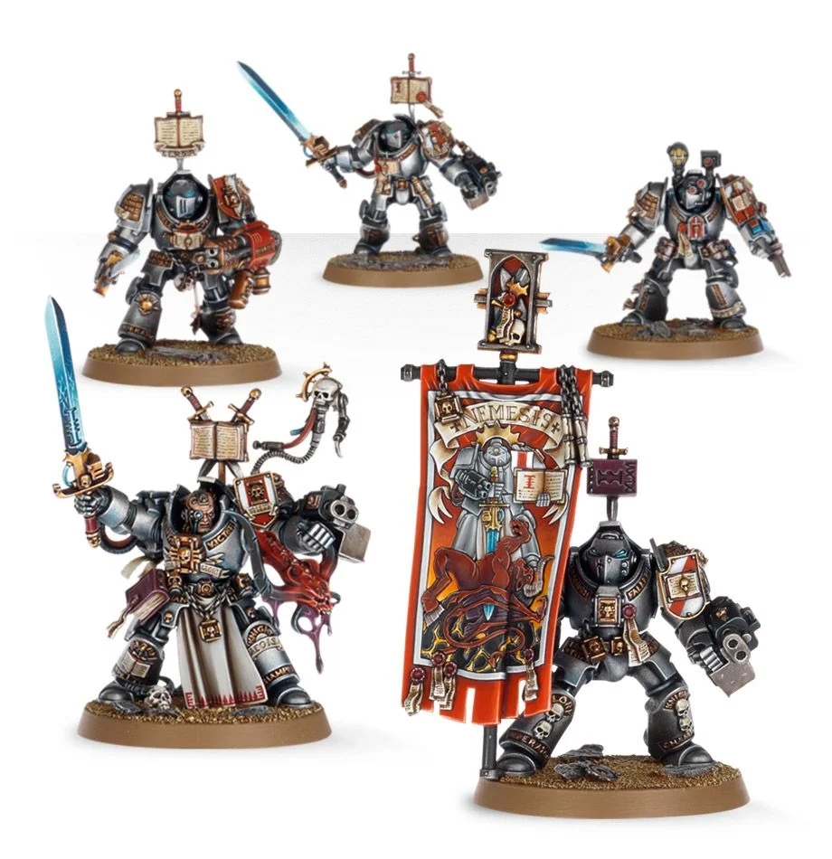 GW 998 Space Marines - Grey Knights Escouade Terminator