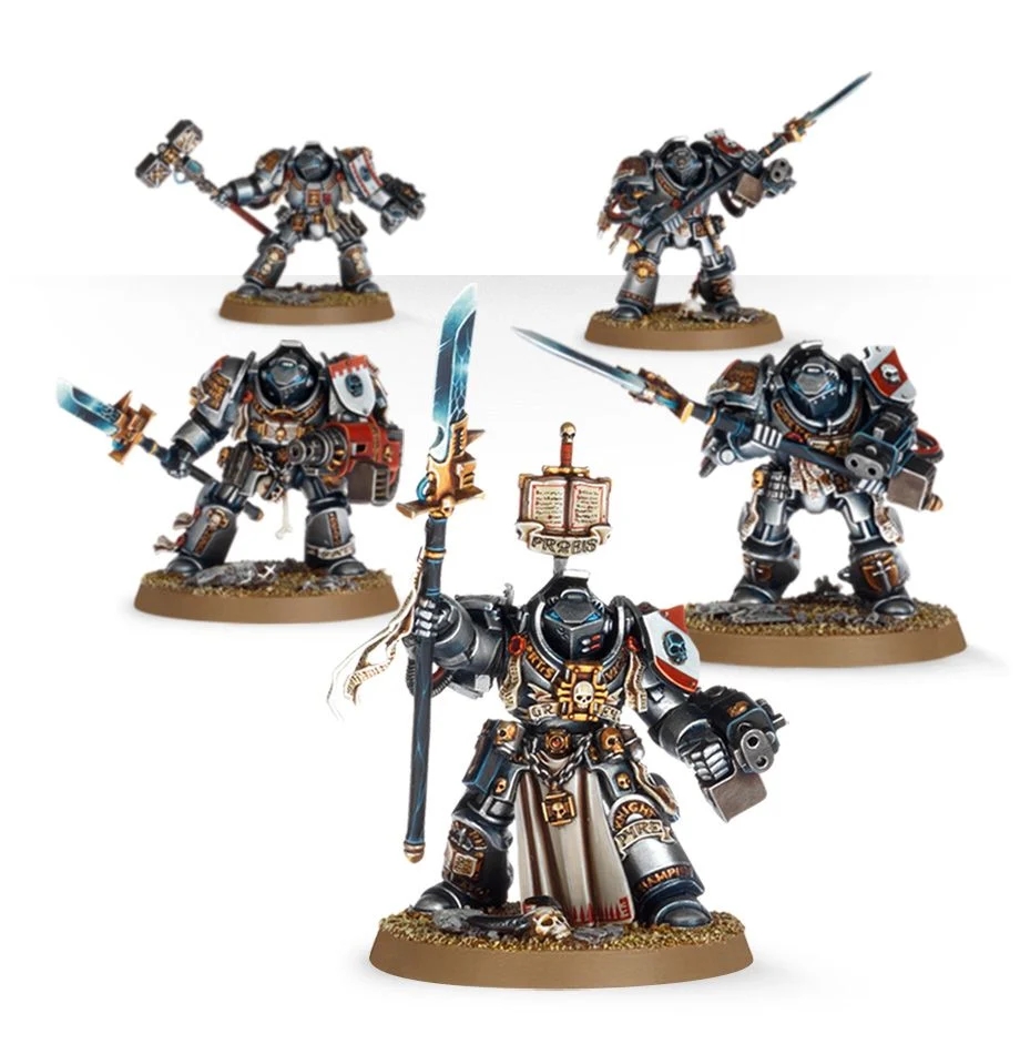 GW 998 Space Marines - Grey Knights Escouade Terminator