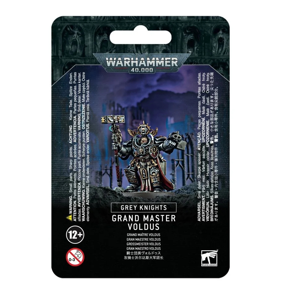 GW 1000 Space Marines - Grey Knights Grand Maître Voldus
