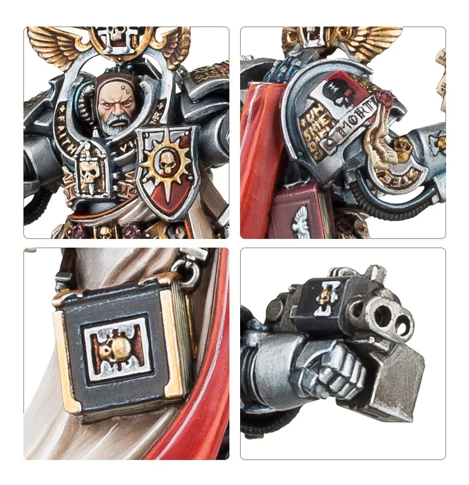 GW 1000 Space Marines - Grey Knights Grand Maître Voldus