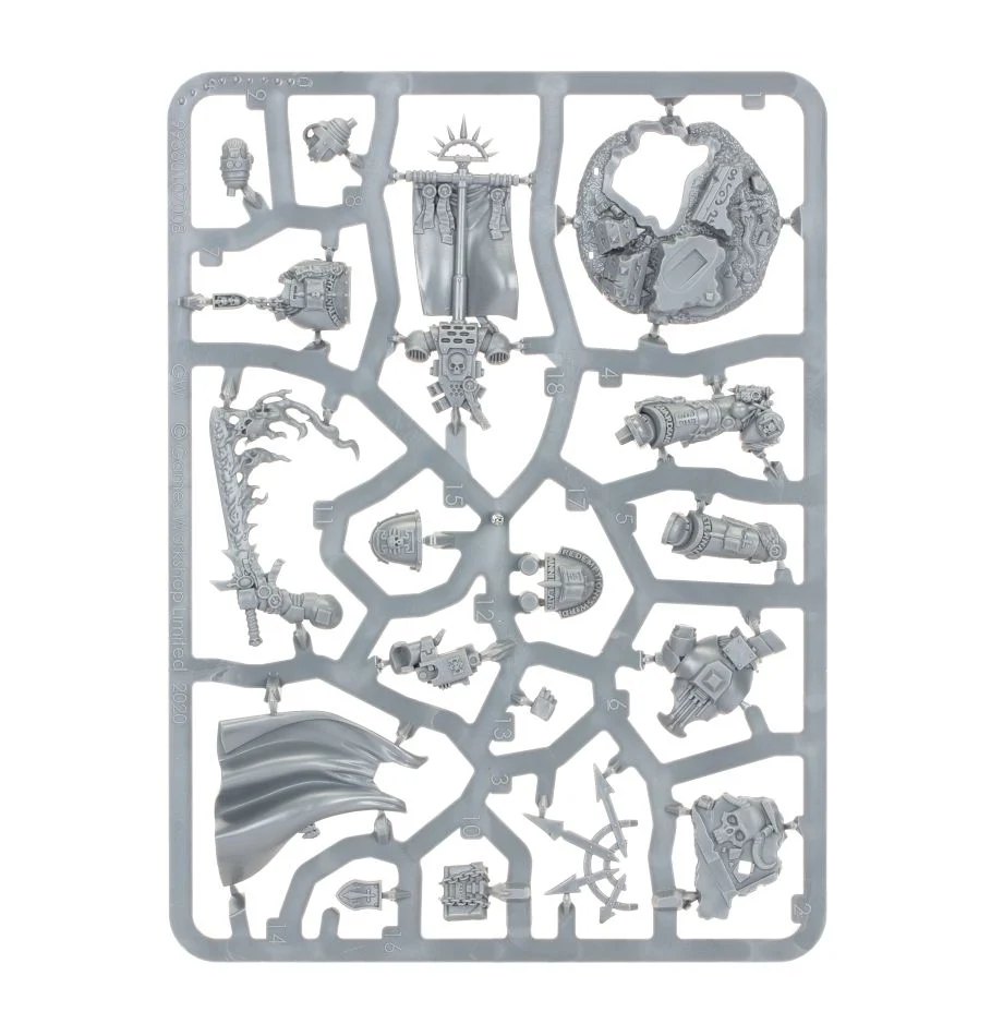 GW 1001 Space Marines - Grey Knights Castellan Crowe