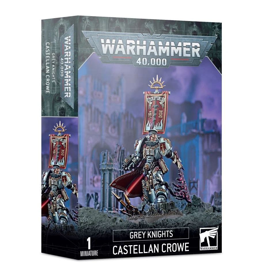 GW 1001 Space Marines - Grey Knights Castellan Crowe