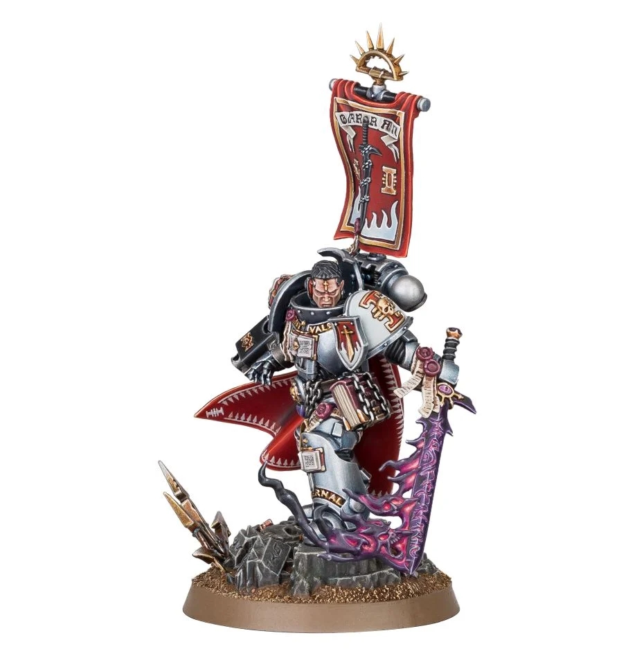 GW 1001 Space Marines - Grey Knights Castellan Crowe