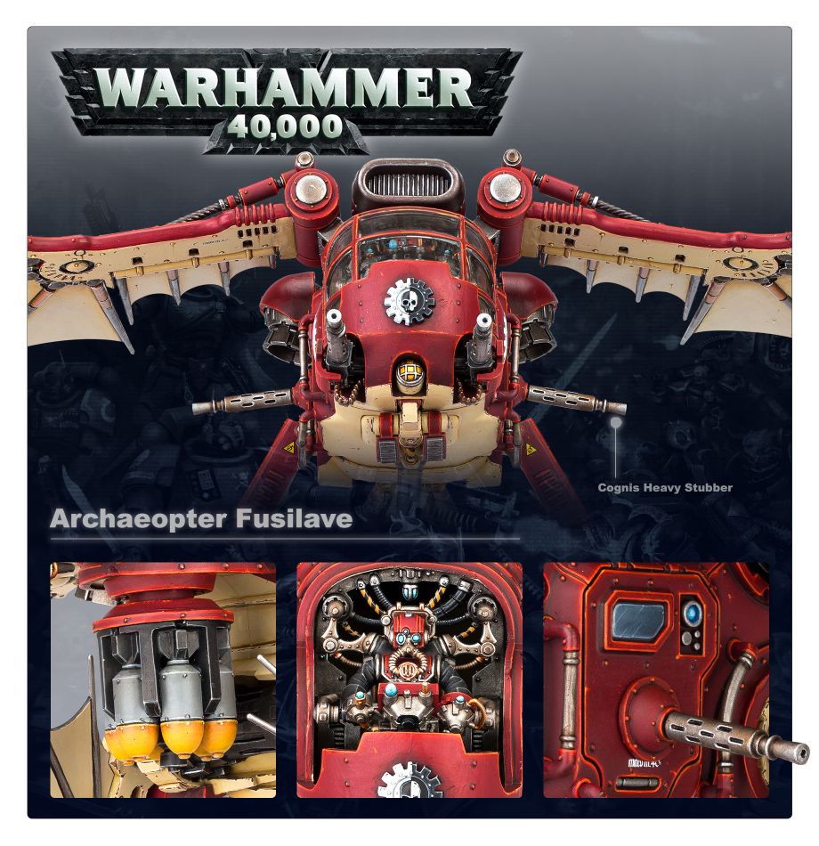 GW 1019 Adeptus Mechanicus Archéoptère