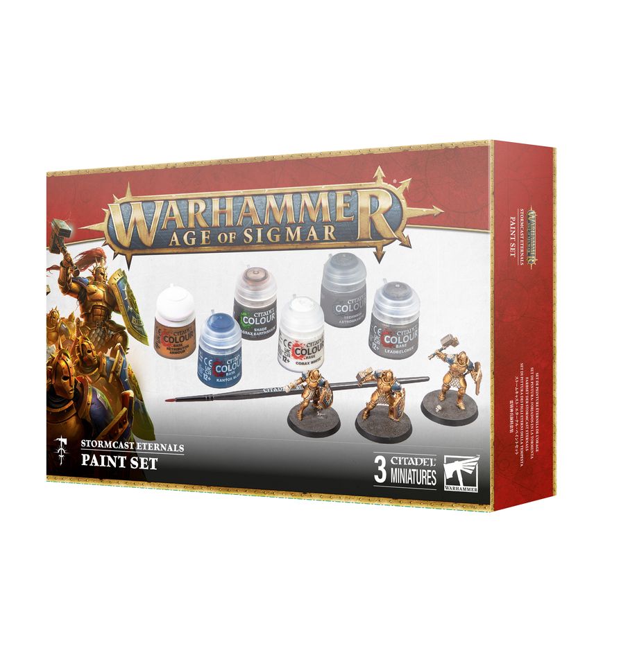 GW 1028 Stormcast Eternals Set de Peinture Eternels de l'Orage