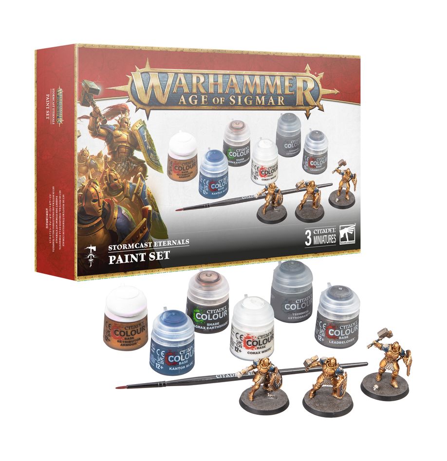 GW 1028 Stormcast Eternals Set de Peinture Eternels de l'Orage