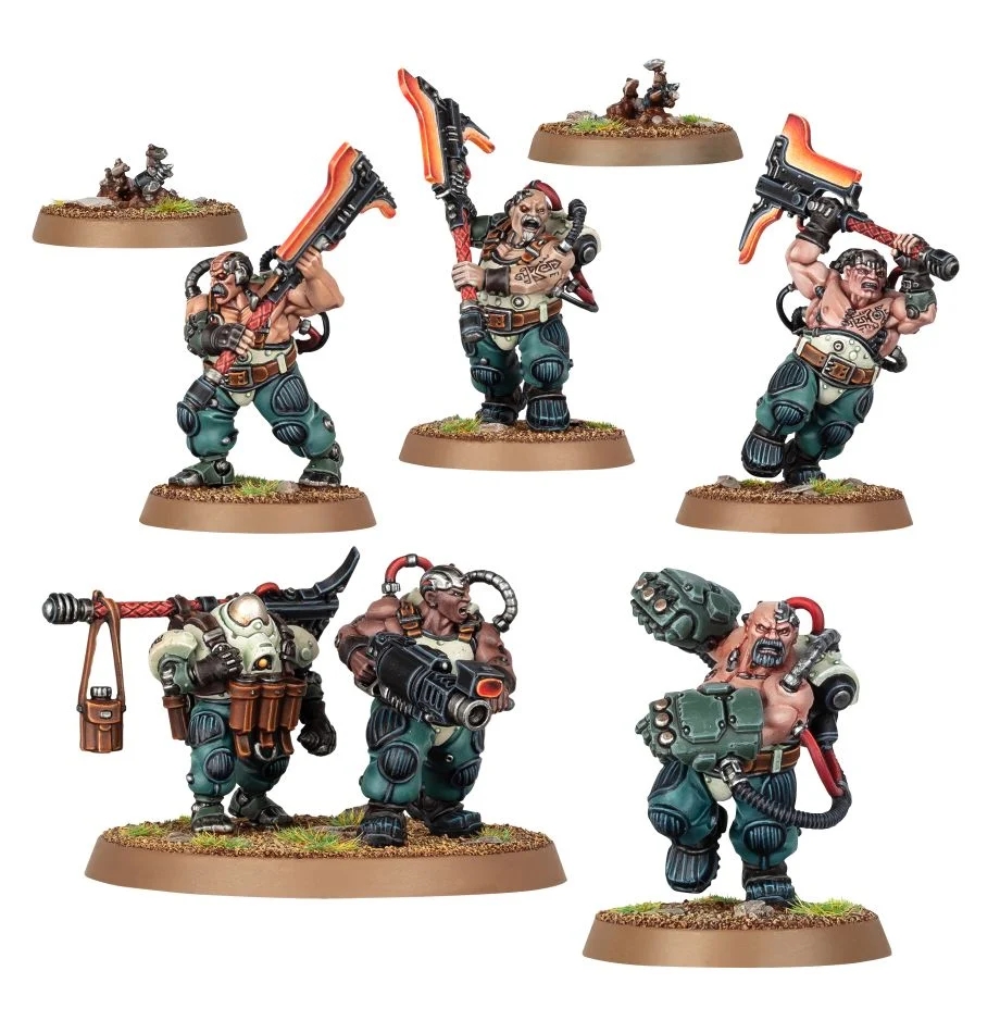 GW 1132 Leagues of Votann Berserks Cthoniens