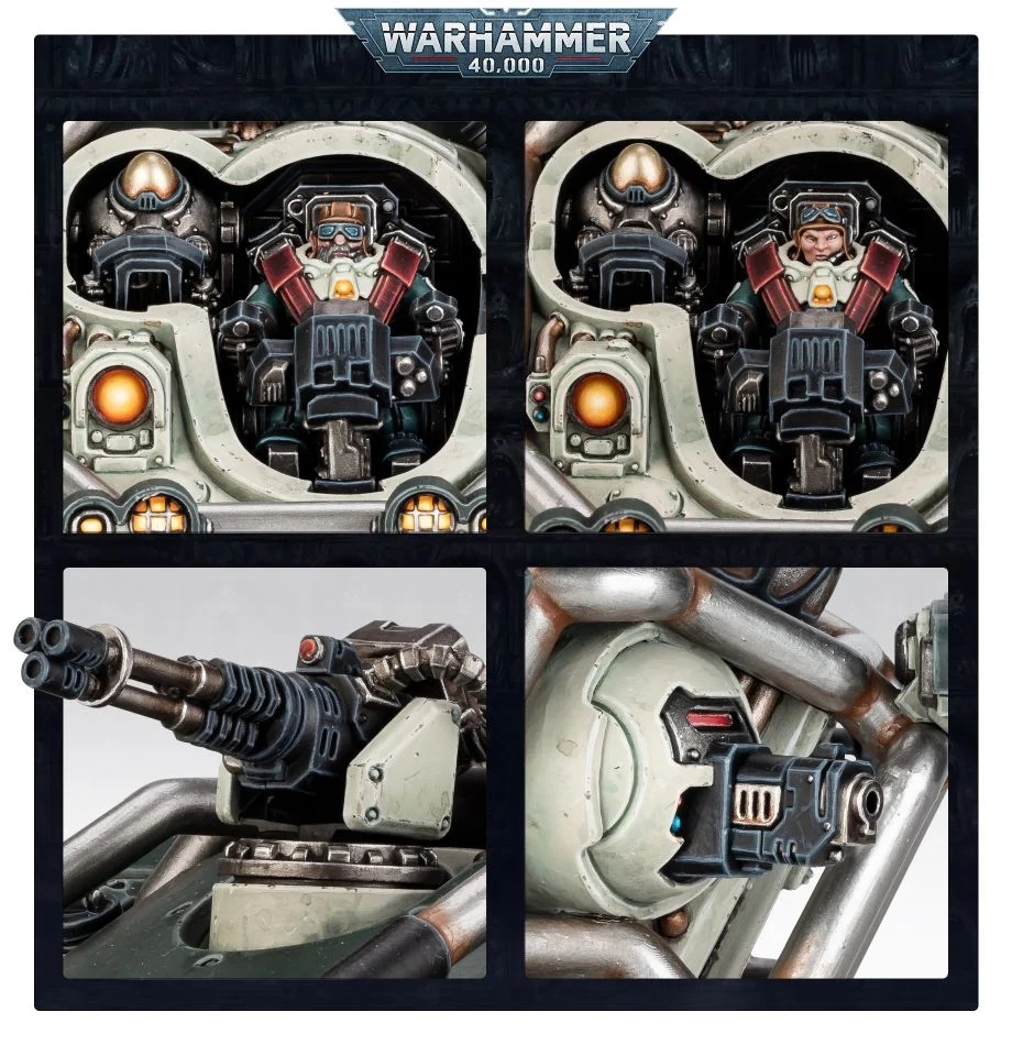 GW 1136 Leagues of Votann Forteresse Mobile Hekaton