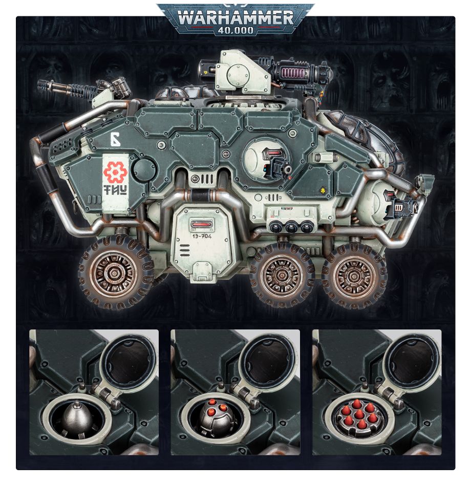 GW 1136 Leagues of Votann Forteresse Mobile Hekaton