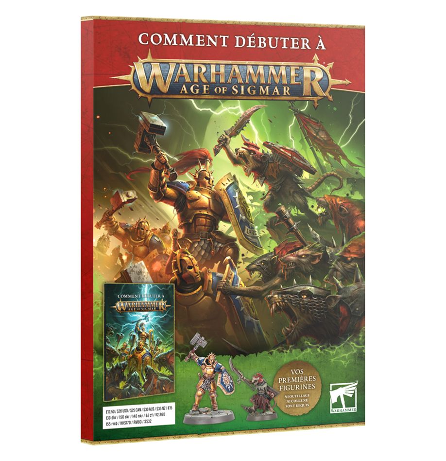 GW 1185 Boîte de démarrage Comment débuter à Warhammer Age of Sigmar