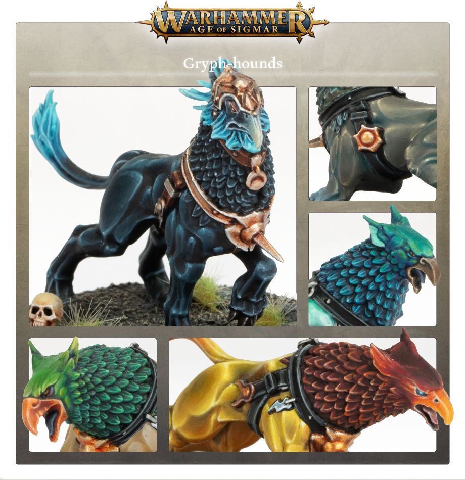 GW 1393 Stormcast Eternals Gryph-Dogues