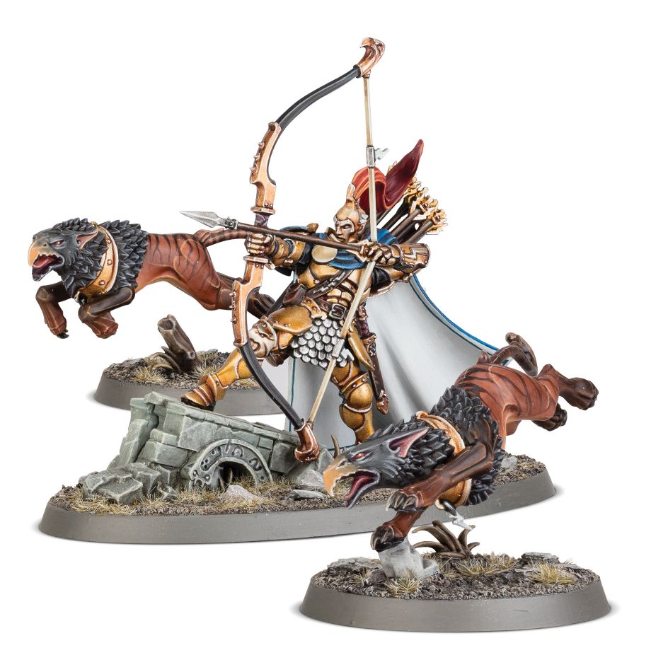 GW 1398 Stormcast Eternals Chevalier-Judicator Avec Gryph-Dogues