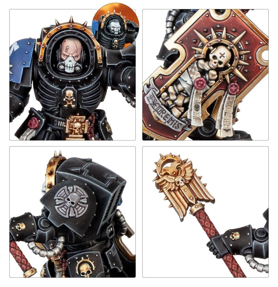 GW 1562 Space Marines Chapelain en armure Terminator