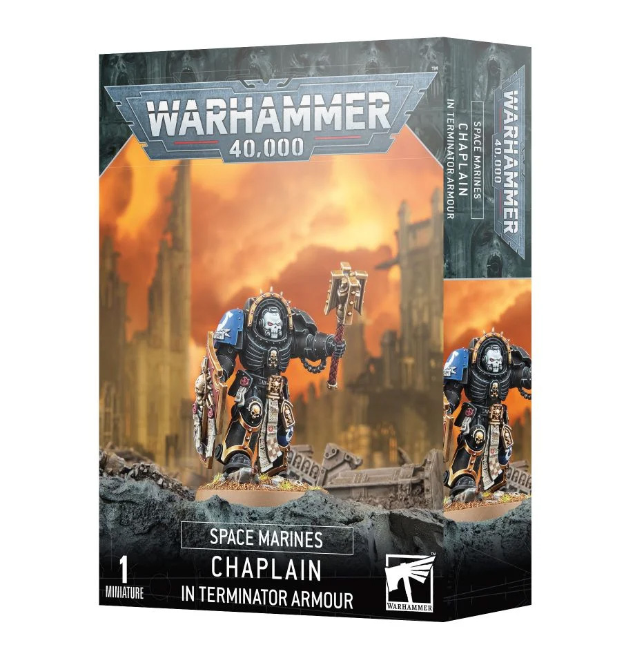 GW 1562 Space Marines Chapelain en armure Terminator