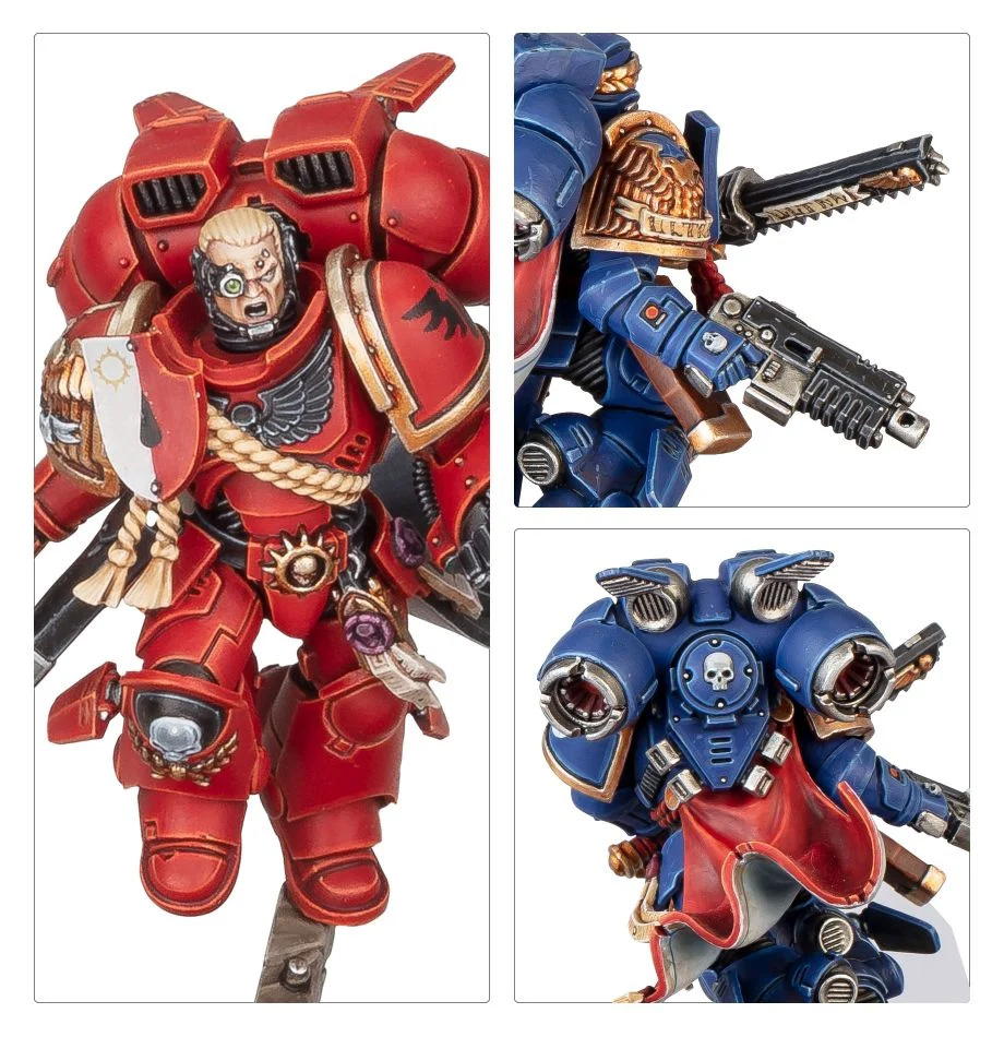 GW 1568 Space Marines Capitaine avec réacteur dorsal