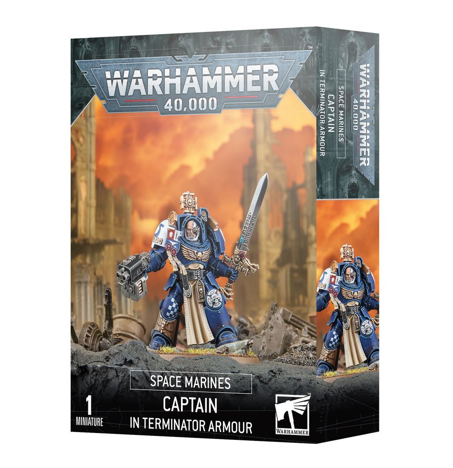 GW 1600 Space Marines Capitaine en armure Terminator