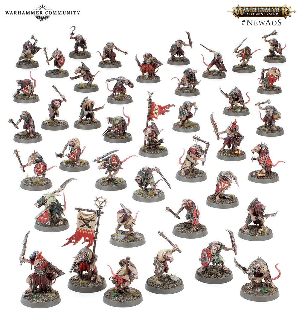 GW 1640 Boîte de démarrage Age of Sigmar : Raz de Skavens (Français)