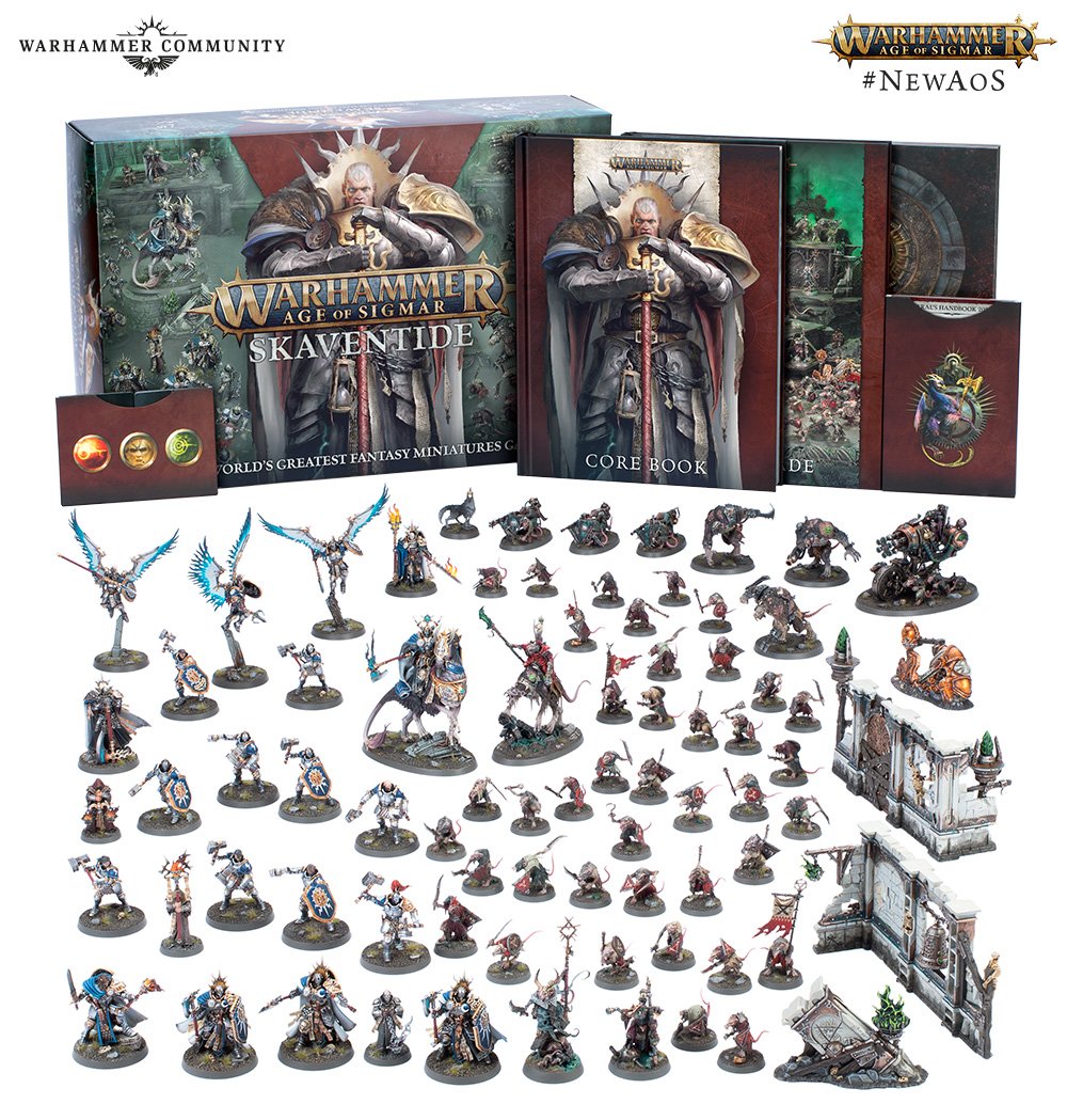 GW 1640 Boîte de démarrage Age of Sigmar : Raz de Skavens (Français)