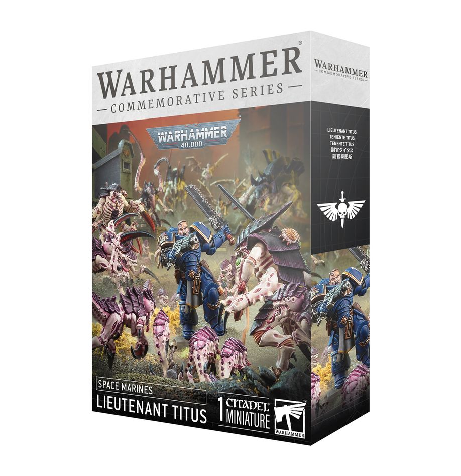 GW 1750 Space Marines - Ultramarines Lieutenant Titus