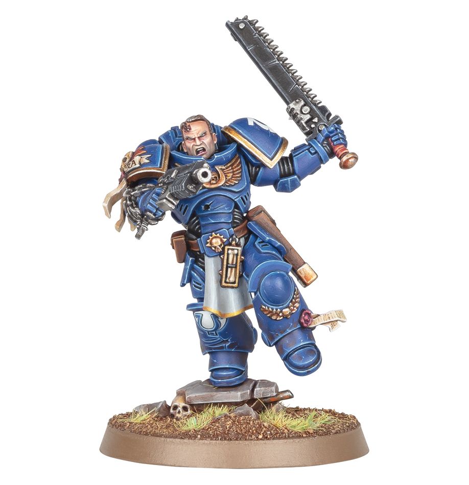 GW 1750 Space Marines - Ultramarines Lieutenant Titus