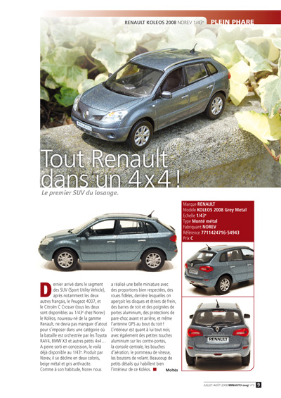 10 MINAUTO mag' No3 Juillet/Août 2008