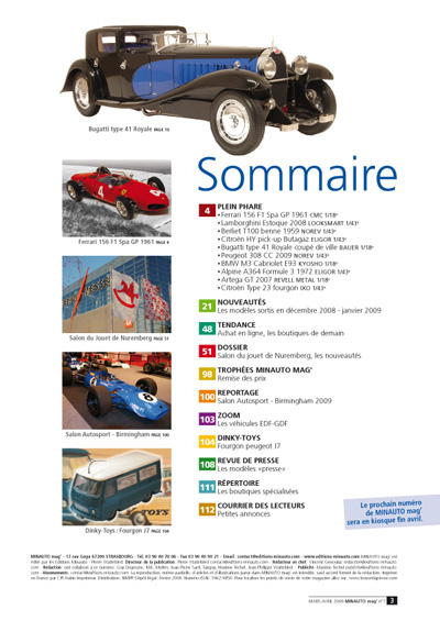 14 MINAUTO mag' No7 Mars/Avril 2009