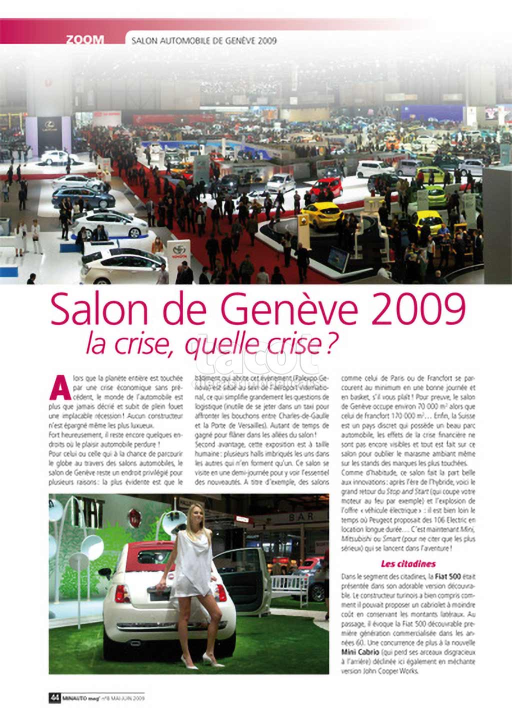 15 MINAUTO mag' No8 Mai/Juin 2009