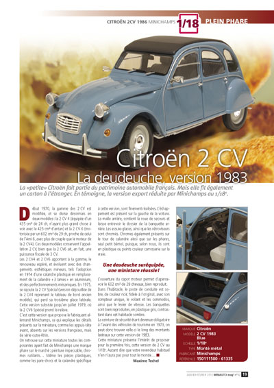 19 MINAUTO mag' No12 Janvier/Février 2010