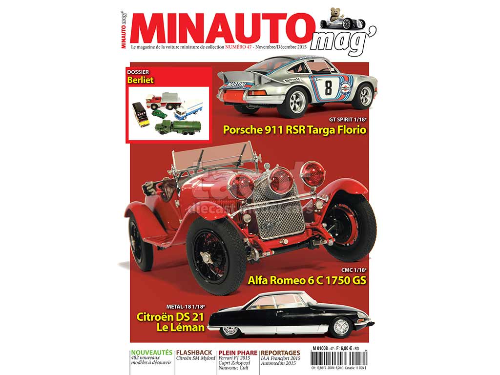 54 MINAUTO mag' No47 Novembre/ Décembre 2015