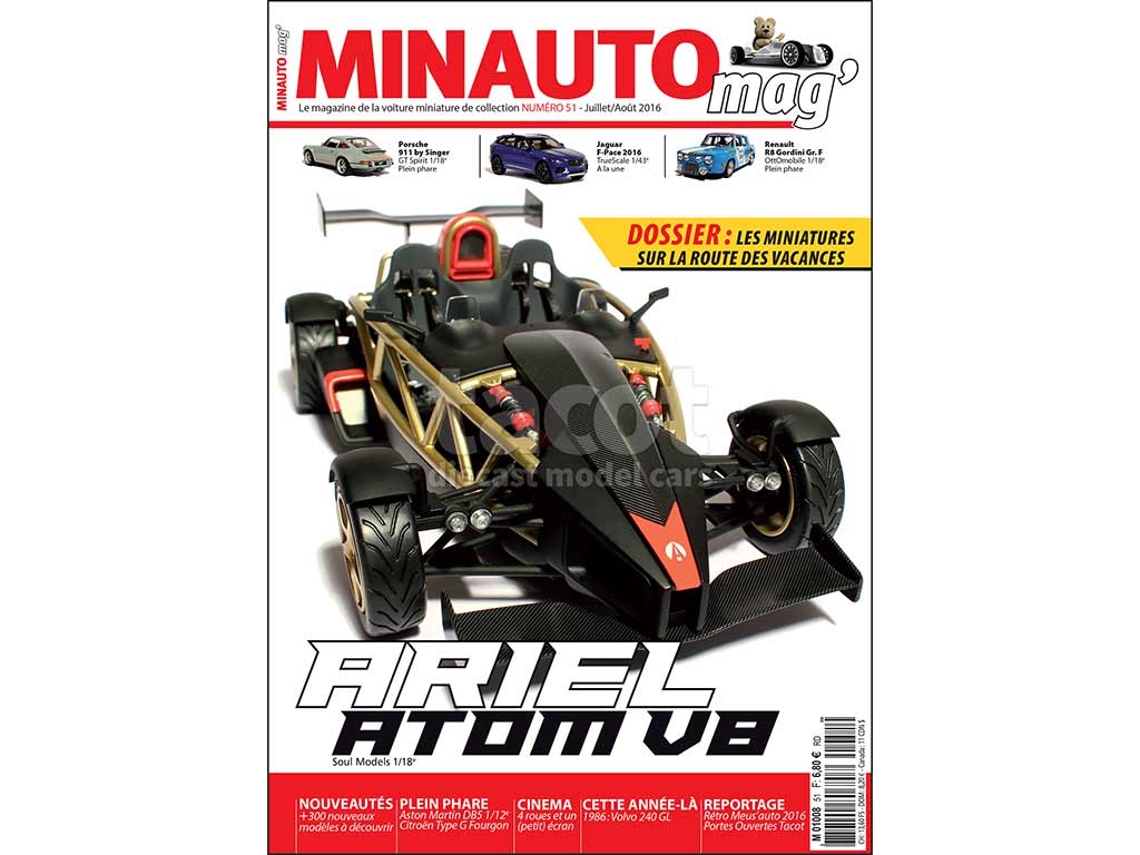 58 MINAUTO mag' No51 Juillet/Août 2016