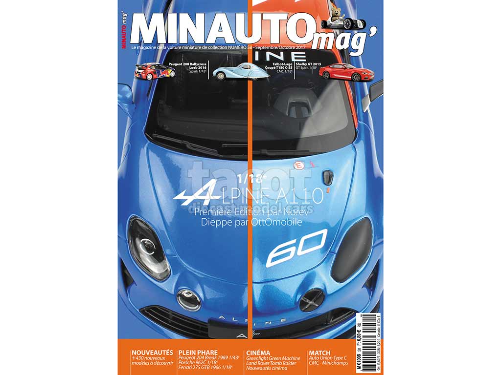 65 MINAUTO mag' No58 Septembre/ Octobre 2017