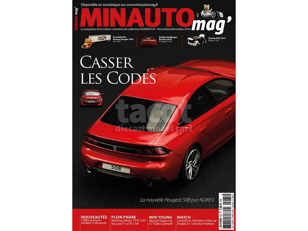 72 MINAUTO mag' No65 Novembre/ Décembre 2018