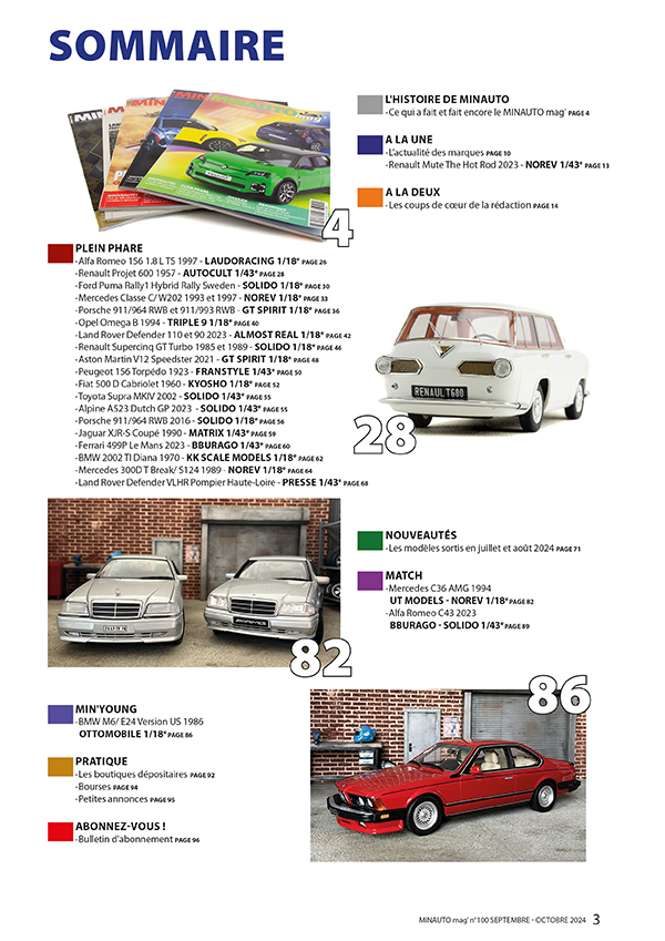 108 MINAUTO mag' No100 Septembre/ Octobre 2024