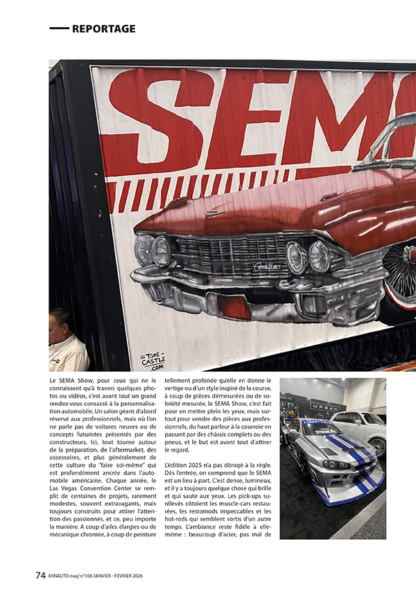 116 MINAUTO mag' No108 Janvier/F&eacute;vrier 2026
