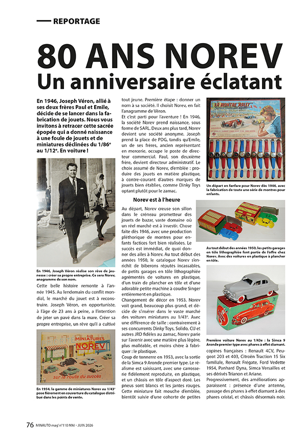 118 MINAUTO mag' No110 Mai/Juin 2026