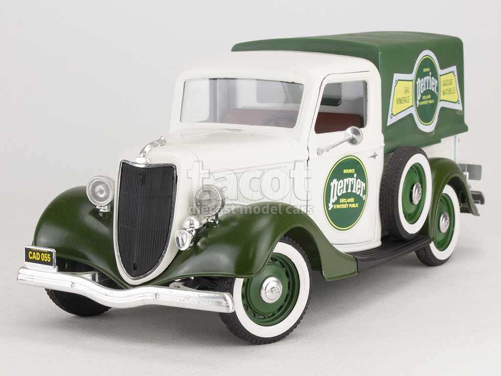 FORD Pick-Up bache ZENTIS 1/18 SOLIDO voiture miniature collection TRÈS RARE