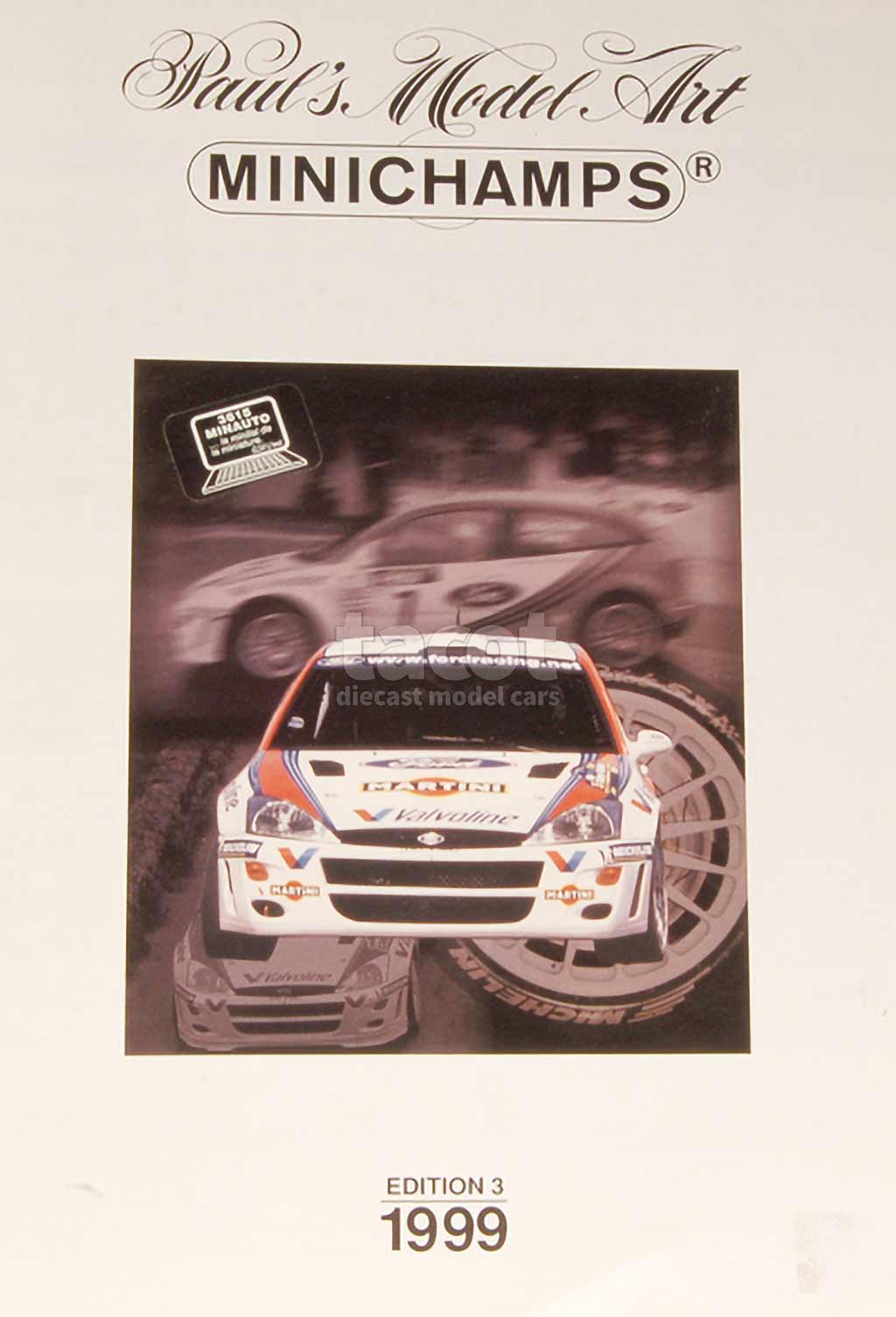 219 Catalogue Minichamps 1999