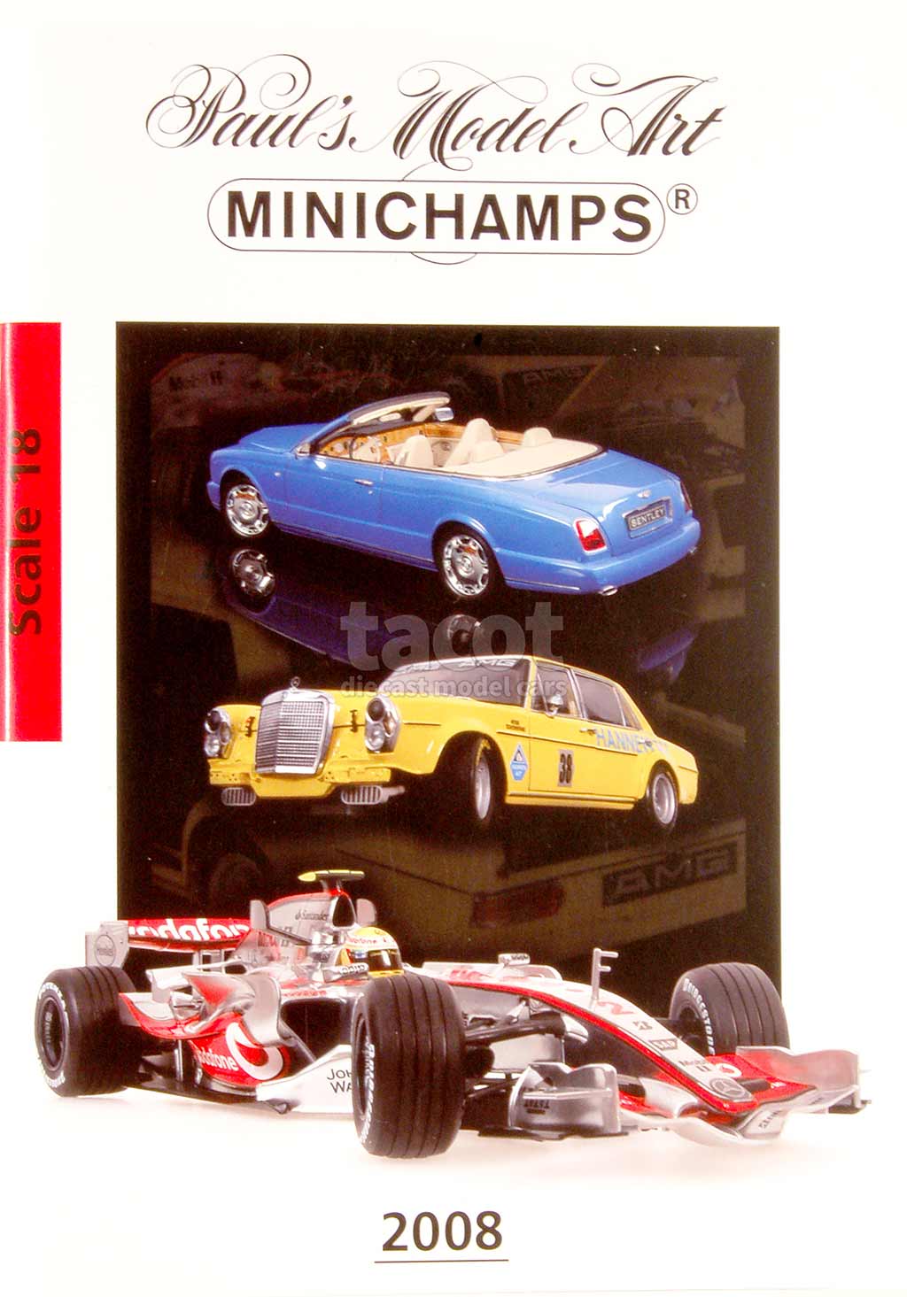 245 Catalogue Minichamps 1/18 2008