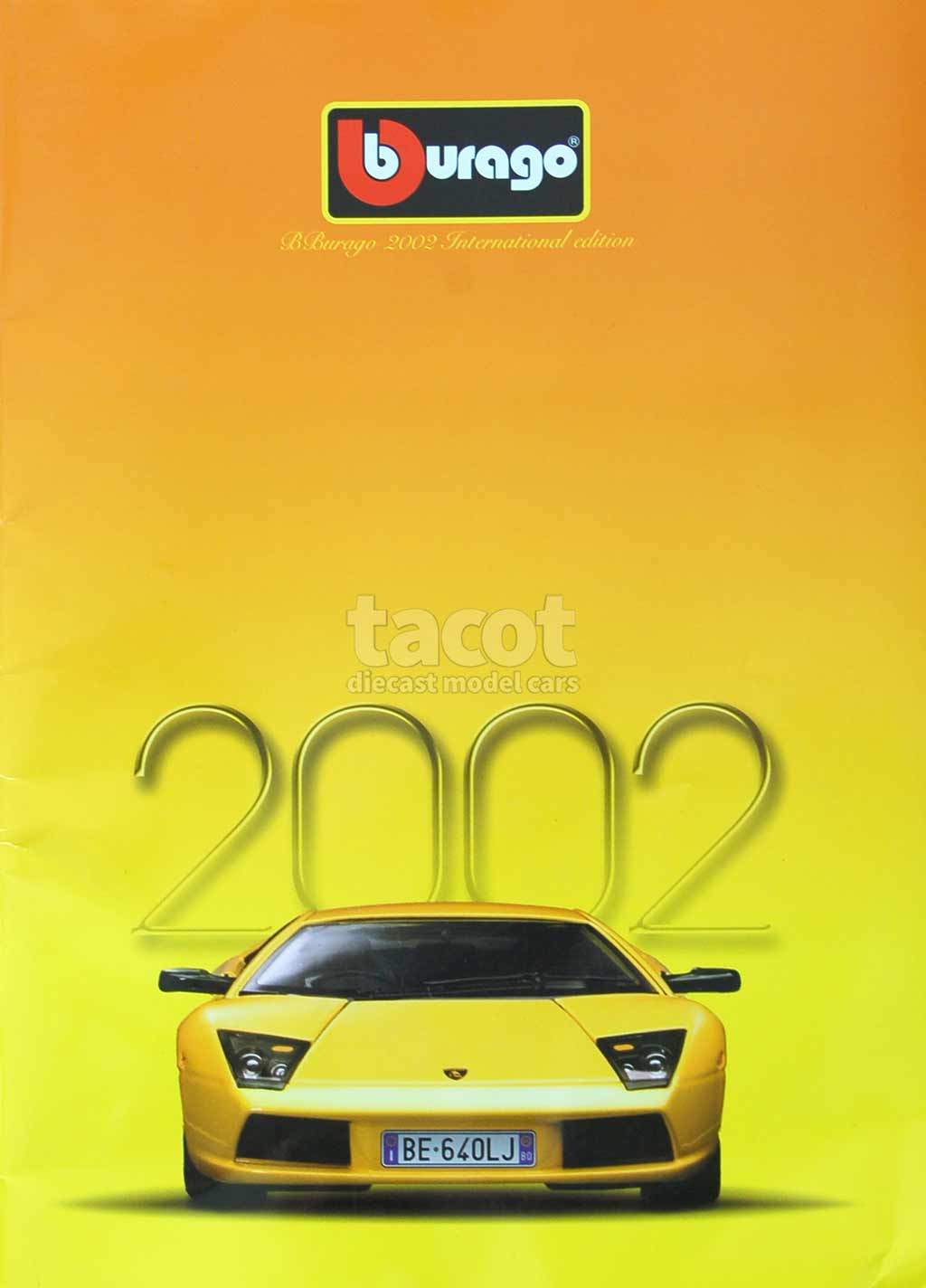 431 Catalogue Burago 2002