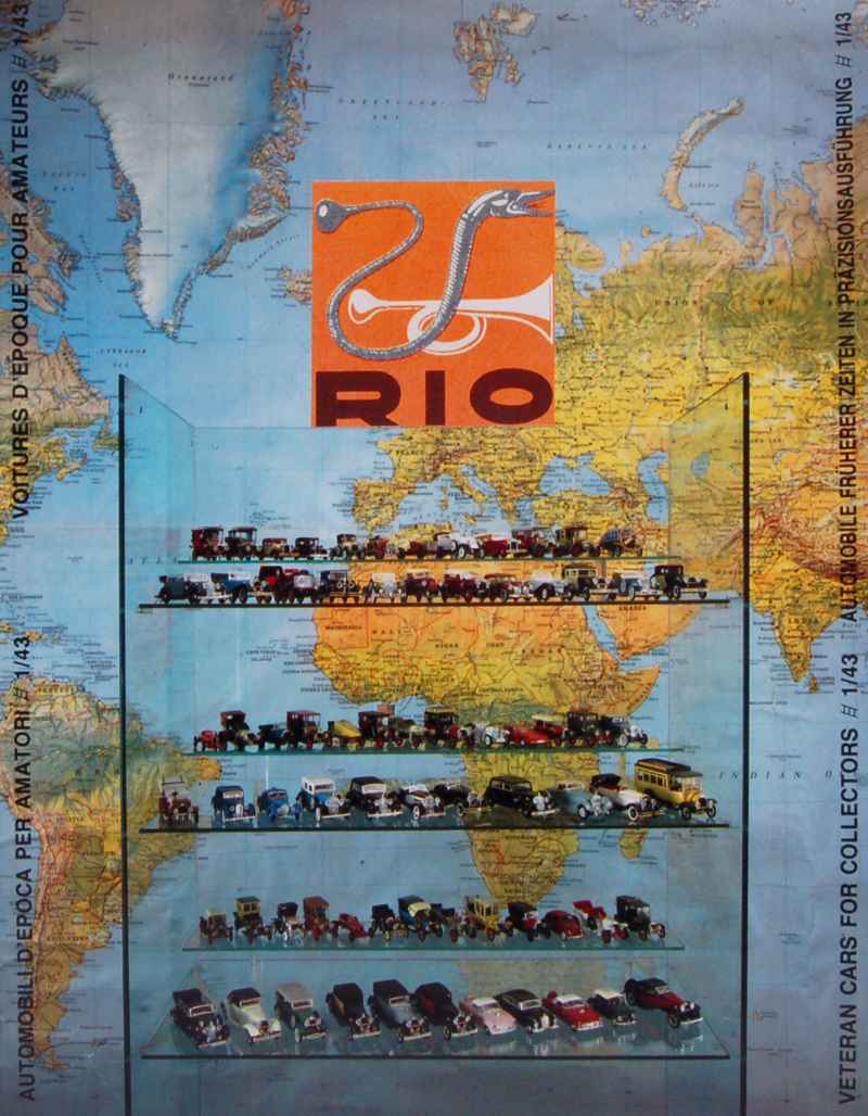 Catalogue Rio RIO Autos Miniatures Tacot
