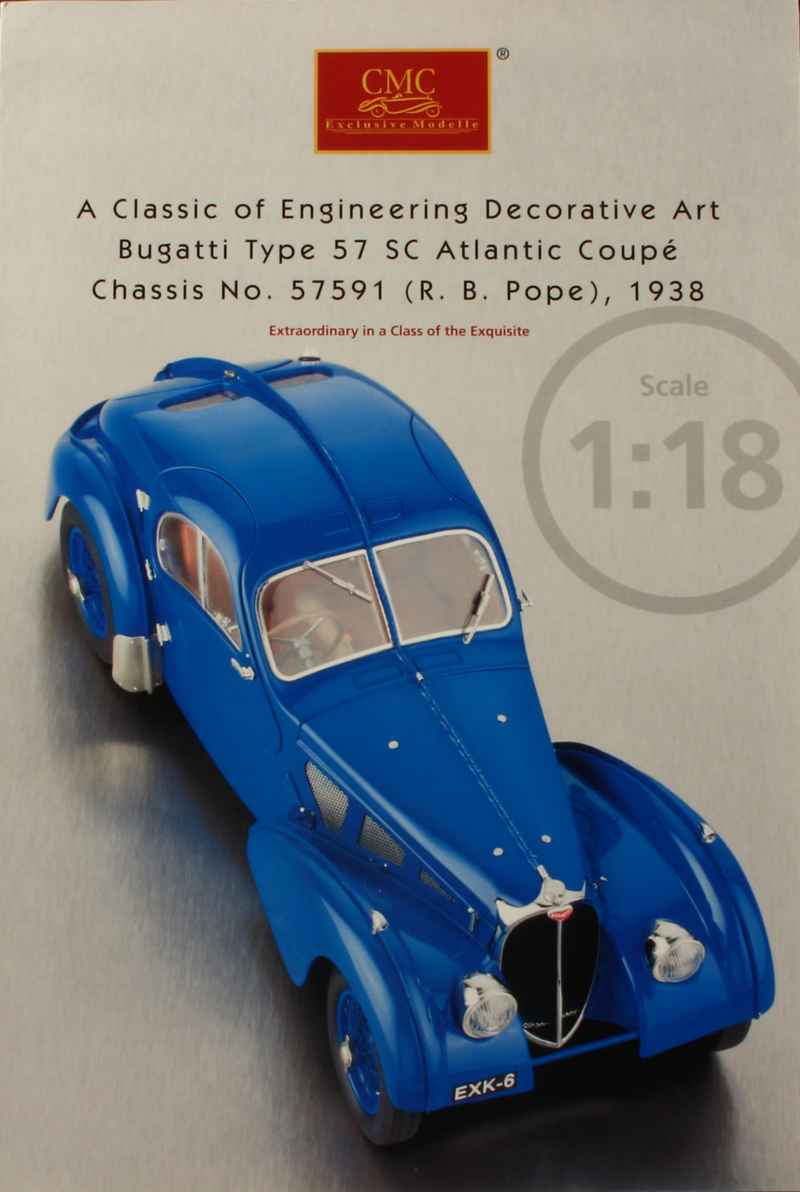 791 Catalogue CMC Bugatti 57 SC Atlantic