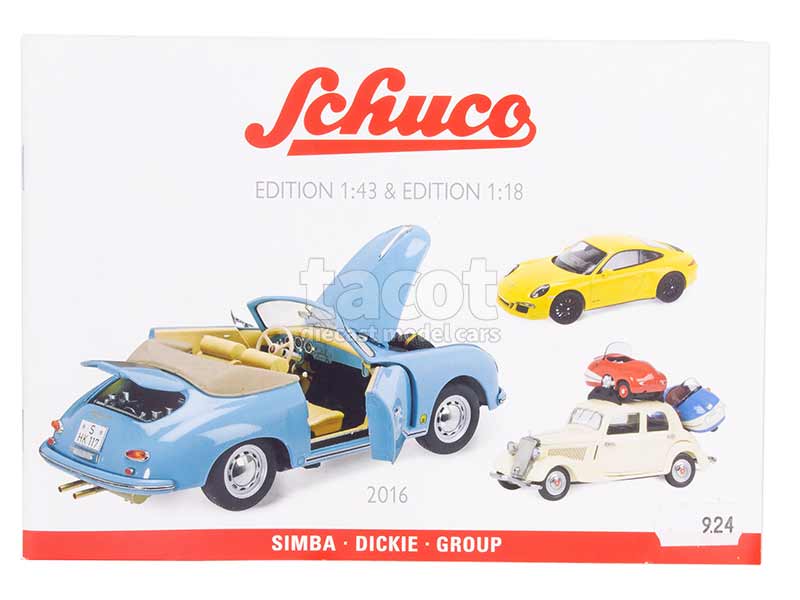 924 Catalogue Schuco 1/43e & 1/18e 2016