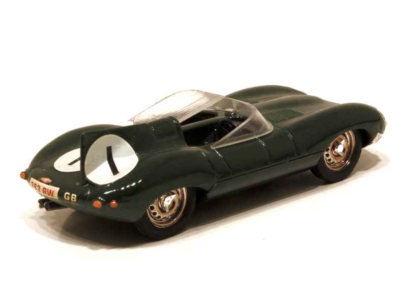 Brumm 1/43 Jaguar Type D N°4 Vainqueur Le Mans 1956 - Sanderson & Flockhart