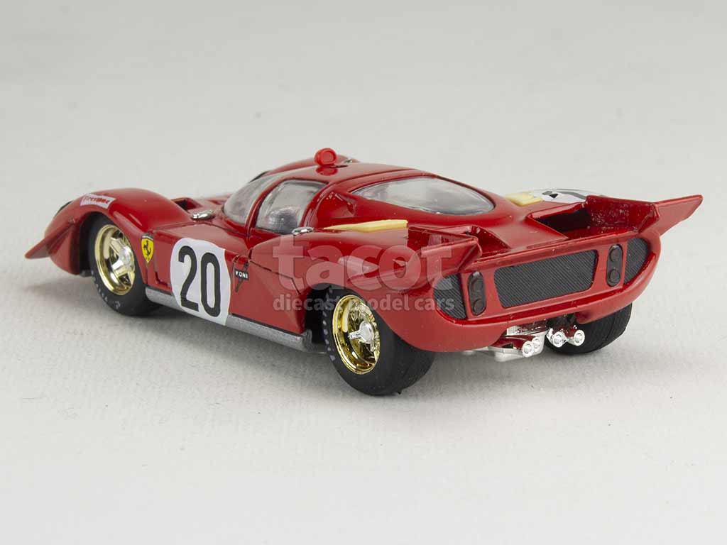Modèle Réduit Brumm 1/43 Ferrari 512M ICKX-Giunti 1970 - Occasion, échelle 1:43