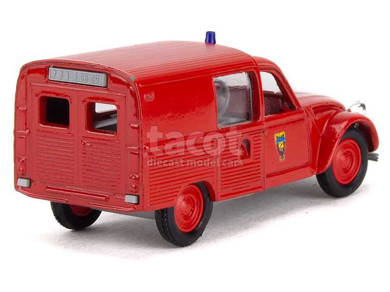 1561 Citroën 3CV Fourgonnette Pompiers 1964