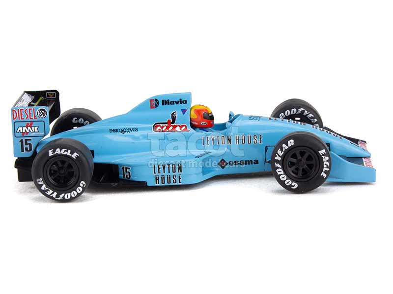 Altaya F1 1:43march Judd 881 Mauricio Gugelmin Italy Gp 1988 Azul Claro | Meses sin interés