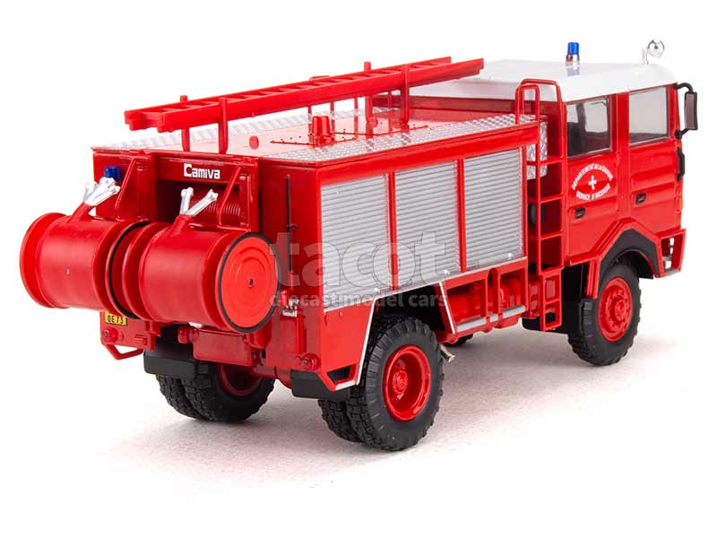 2076 Berliet GBD 4X4 Camiva Pompiers 1979